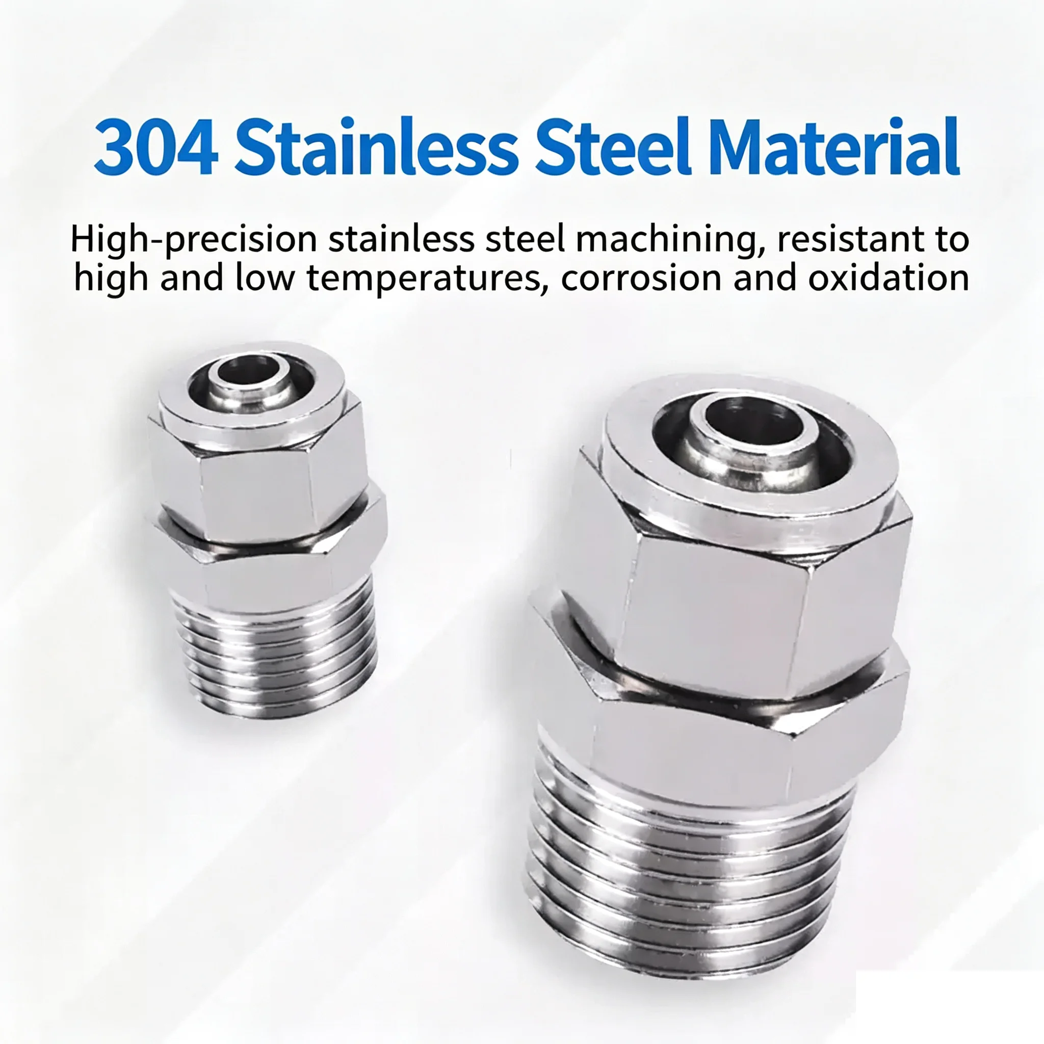 Copper Pneumatic Quick Twist Joint Fittings PC4 6 8 10 12mm to M5 1/8 1/4 3/8 1/2 Trachea Screw Pipe Fast Connect Components