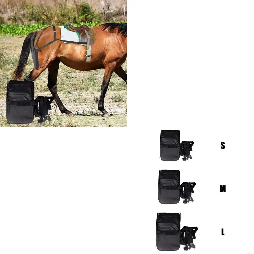 

Equine Manures Bag for Clean Street, Small Horse Poop Catcher for Outdoor Horse