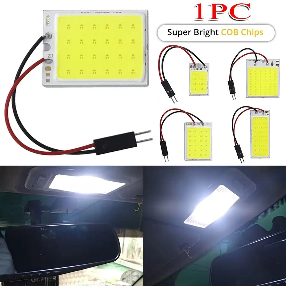 Надежные-светодиодные-лампы-cob-18smd-24smd-36smd-48smd-для-автомобиля-белые-высокой-яркости-для-панели-подсветки-номерного-знака-и-салона-автомобиля