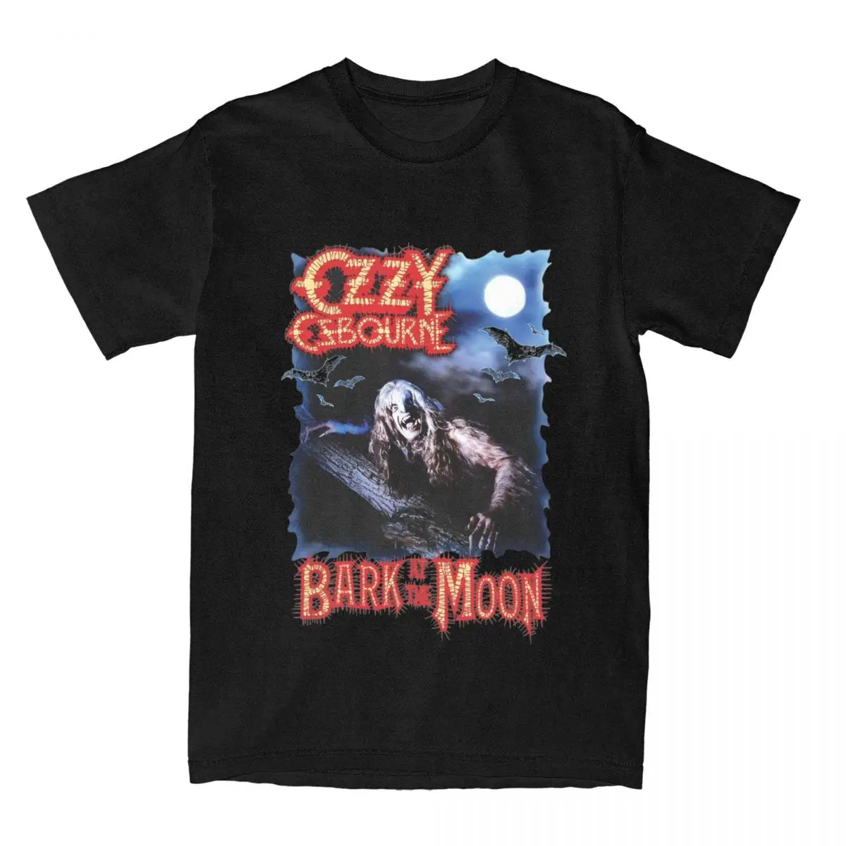 Men Women's Vintage Music Band Ozzy Osbourne Singer Shirt Merchandise rock metal Pure Cotton T-shirt Creative Tee Shirt Summer