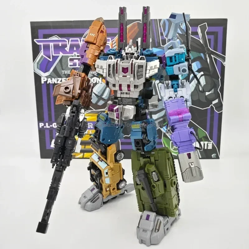 In Stock PocketToys Transformation Bruticus 5in1 PT05 PT-05 Combo G1 Battle Titan Action Figure Toy 27cm Gift