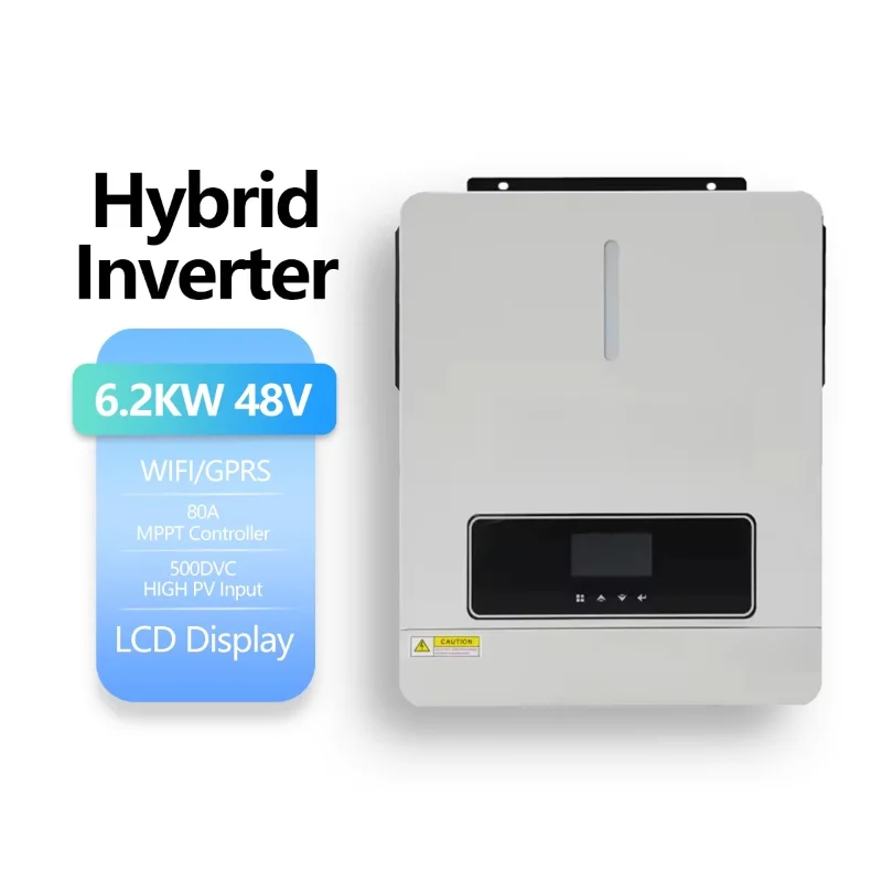 

Pure Sine Wave Inverter 6.2kw Power Solar Car Inverters With USB Multi Function Display Converter