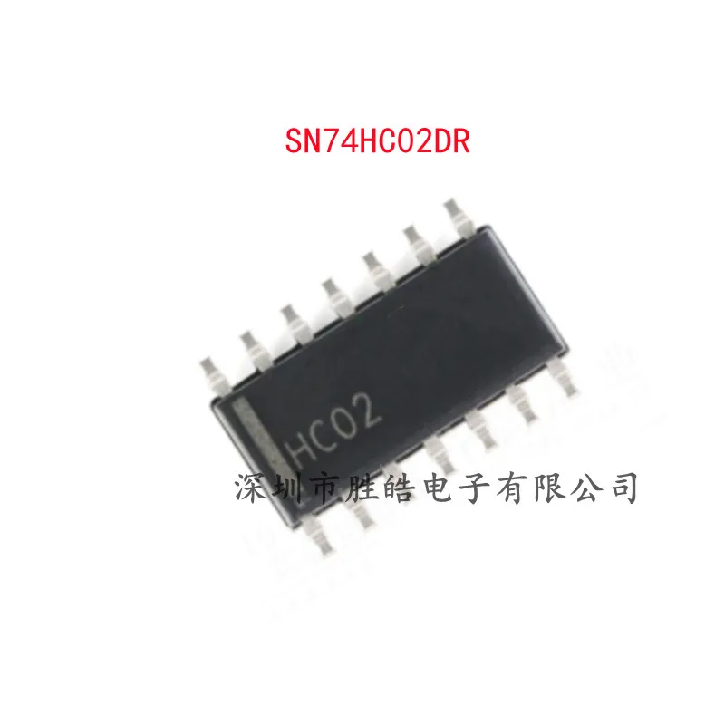 

(10PCS) NEW SN74HC02DR Quad 2-Input Positive with Non-Gate Logic Chip SOIC-14 SN74HC02DR Integrated Circuit