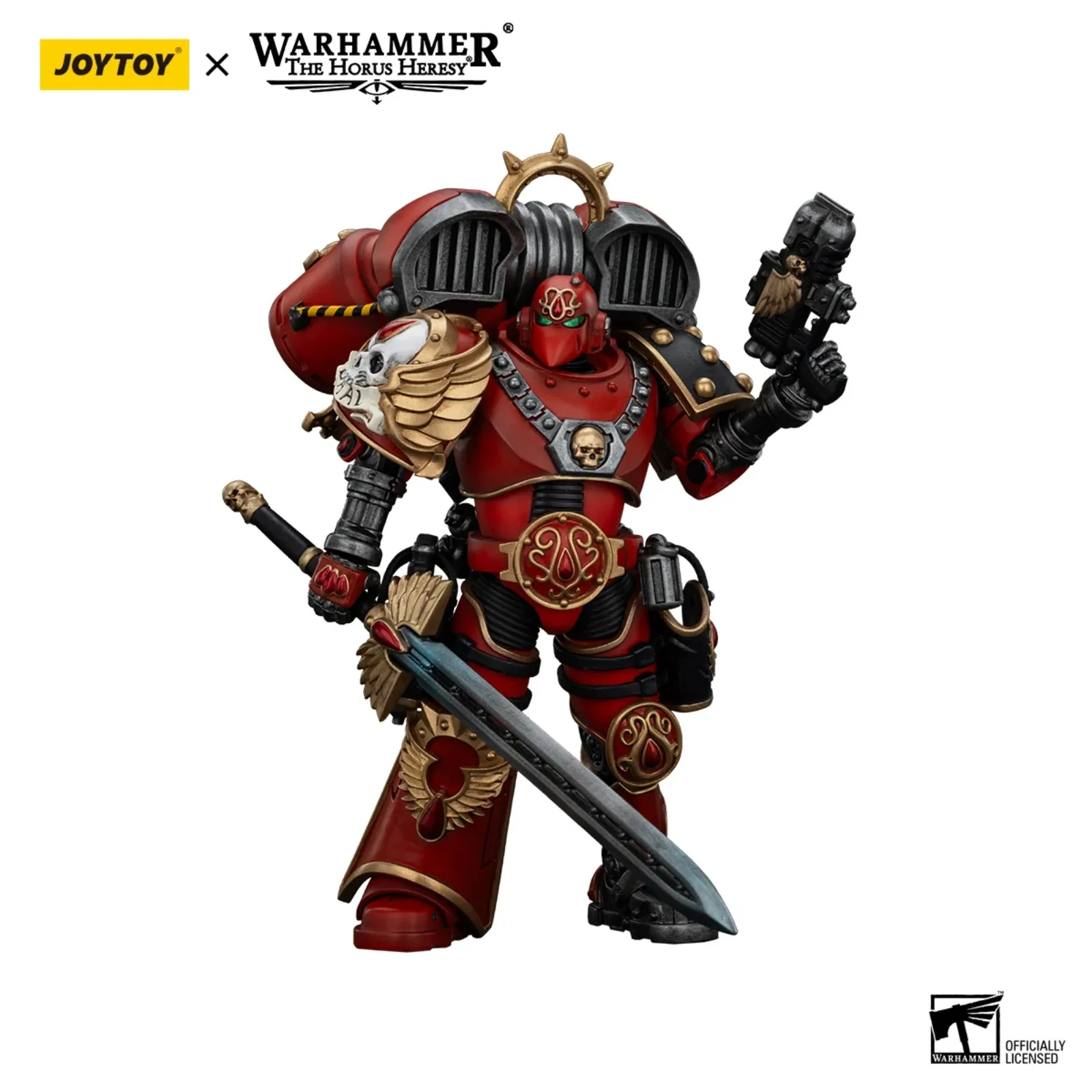 JOYTOY Warhammer 40K Blood Angels Dominion Zephon Anime Figurka Akcji Model Wojskowy