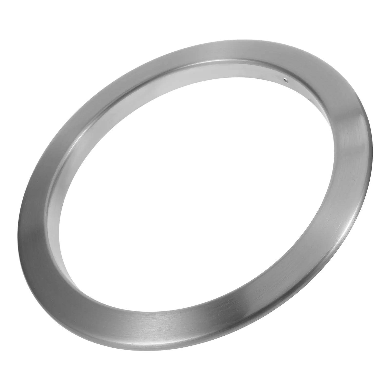 Stainless Steel Embedded Trash Can Lid Ring Countertop Built-in Waste Chute Grommet for Kitchen Office Recessed Bin Cover Odor