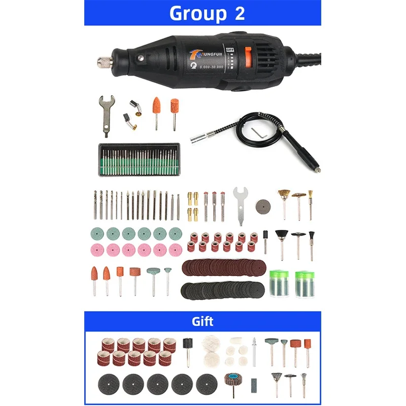 220V Mini Elektrische Boor Graveur Elektrische Boormachine Voor Rotary Gereedschap Mini Dremel Tool Met Elektrisch Gereedschap Accessoires