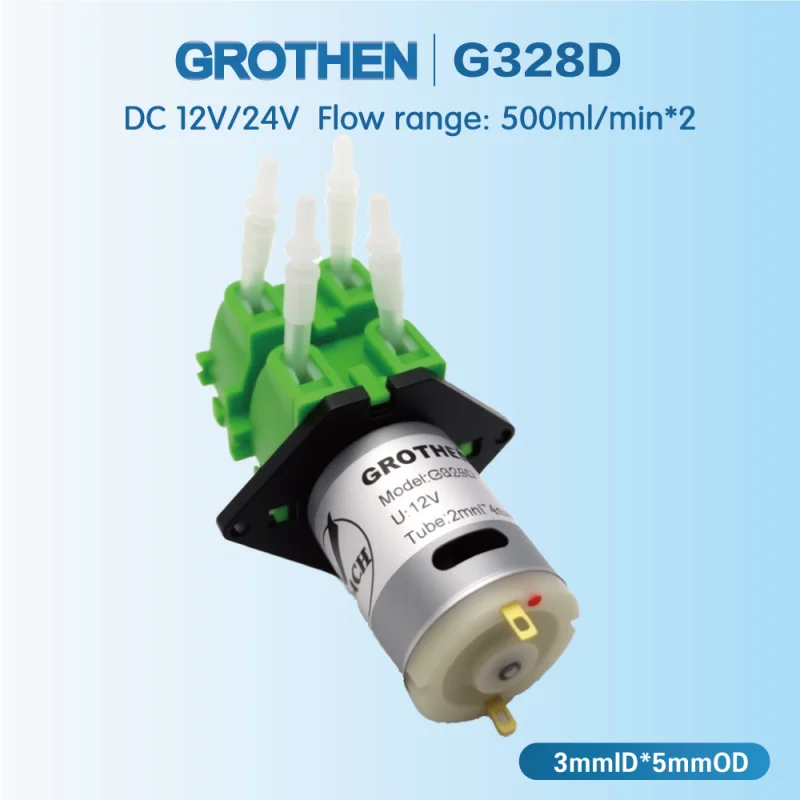 

12V Peristaltic Pump Chemical Aquarium Dosing Tube for Head Equipment for Home School Experiment Accessories DropShipping