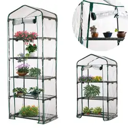 Garden Greenhouse Cover Plants Keep Warm Sunroom For Flowers Gardening Protection Net Cover Windows Plant Room (No Iron Stand)