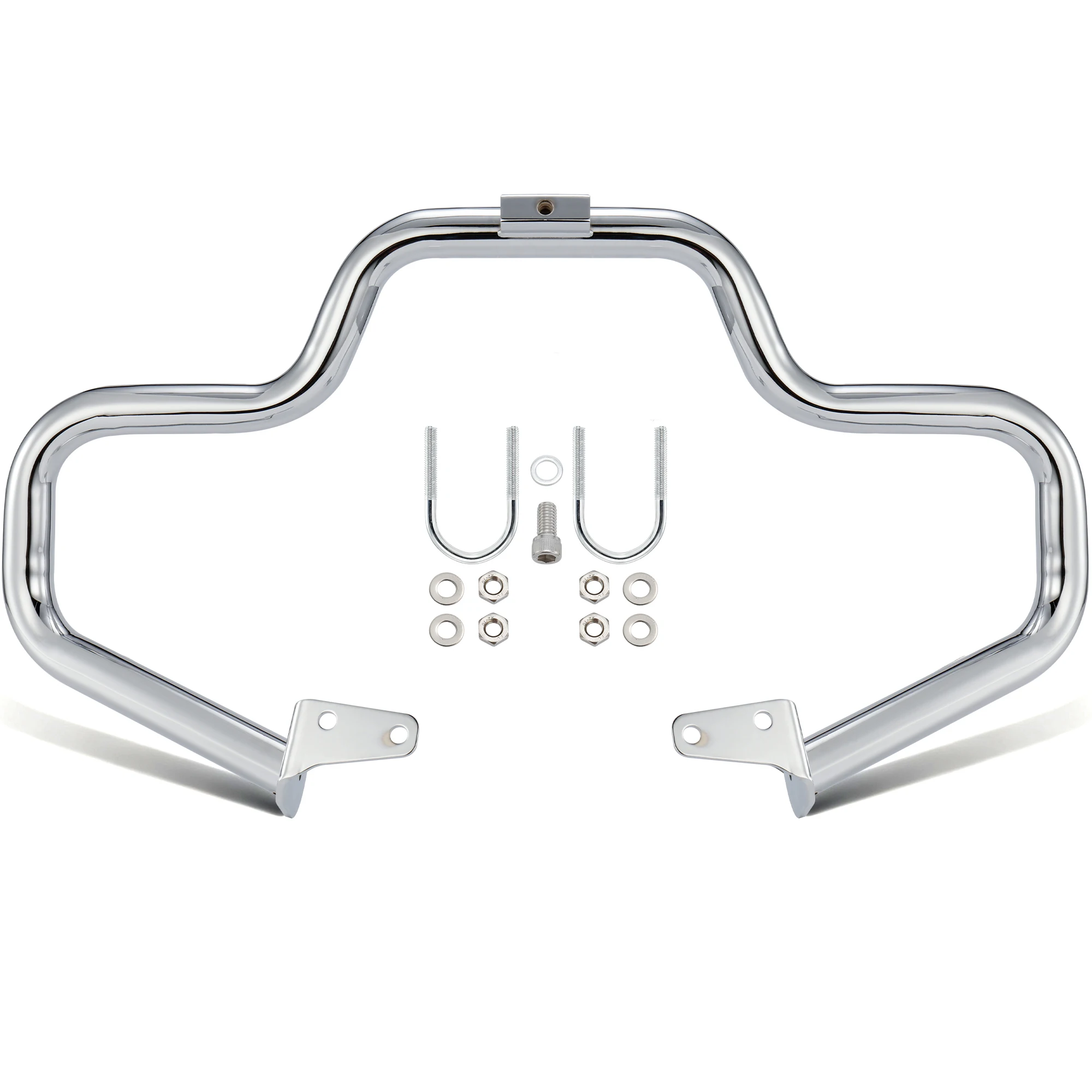 

1.5" Dyna Engine Guard Protector Highway Crash Bar for Harley Street Bob Fat Bob Low Rider 2006-2017
