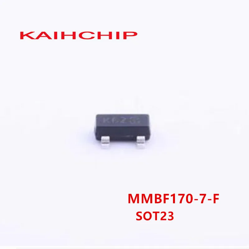 20PCS MMBF170-7-F K6Z 60V N-CHANNEL MOSFET & MMBT3904-7-F K1N MMBT3906-7-F K3N 40V PNP SOT23