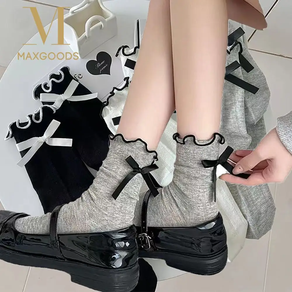 

Новые тонкие дышащие носки со складками, Балетные Носки JK для девочек