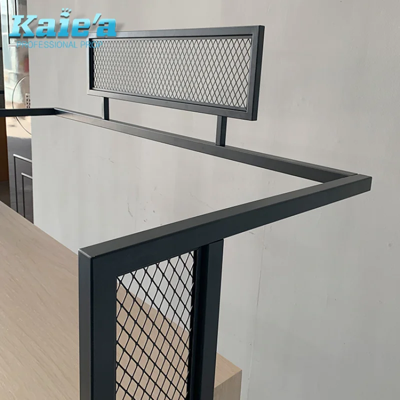 custom.New Design Wood Garment Shop Display Rack Furniture Clothes Shop Racks and Shelves