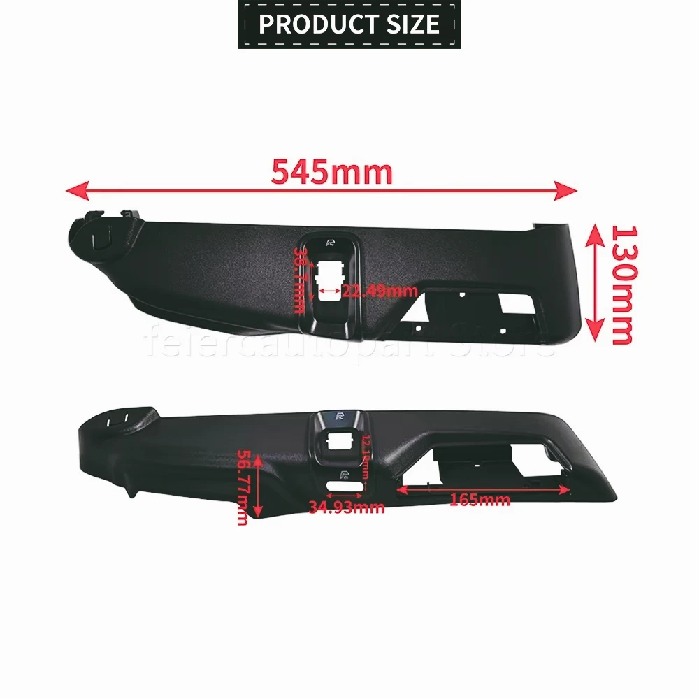 

Cubierta embellecedora de Panel lateral de asiento delantero izquierdo de coche, repuesto 39866788 para VOLVO XC90 MK1 S60 2005-