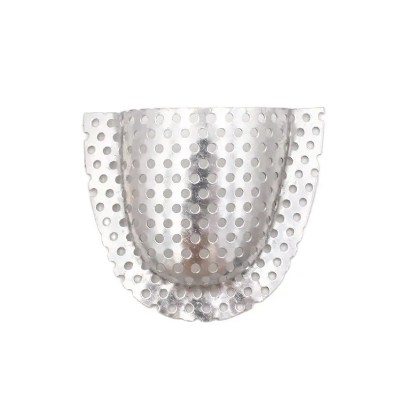 20Pcs Denture Reinforcement Mesh Palatal Retention Dental Impression Metal Net Trays Denture Lab Materials