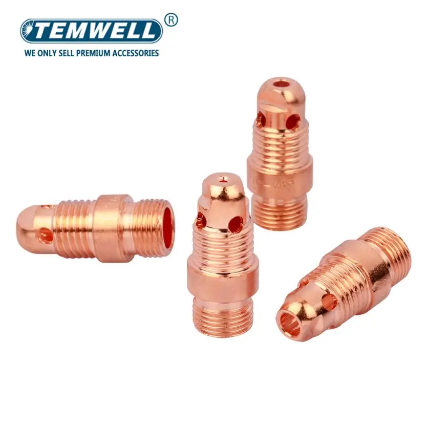 TIG Collet And Collet Body 10N22S 10N23S 10N24S 10N25S 17CB20 1.0/1.6/2.4/3.2mm For TIG WP17/18/26 Welding Torch Accessories