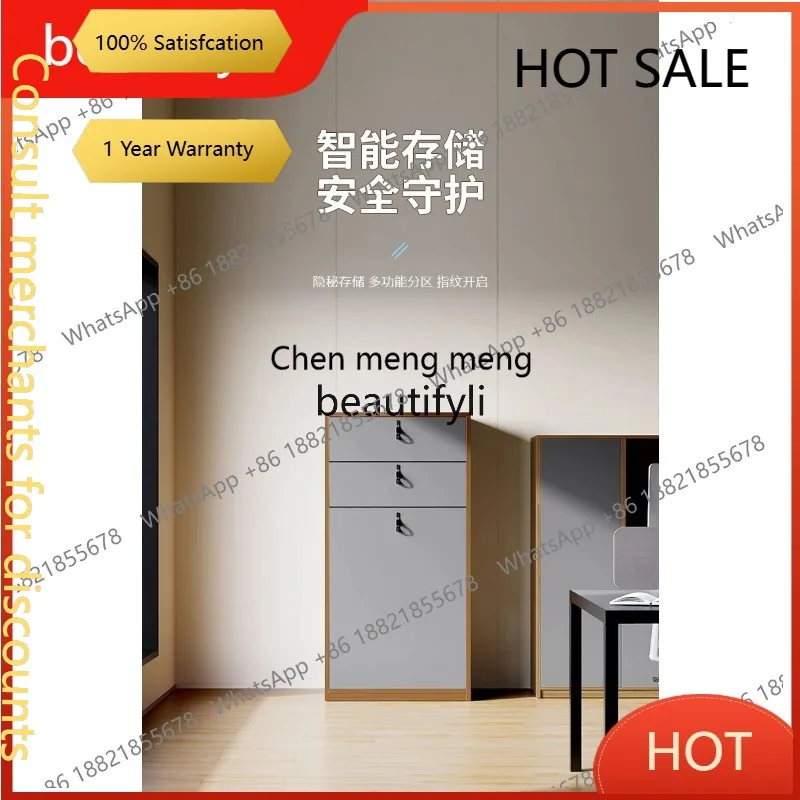 D5556 Modern light luxury environmentally friendly aluminum-magnesium alloy high invisible drawer safe large capacity