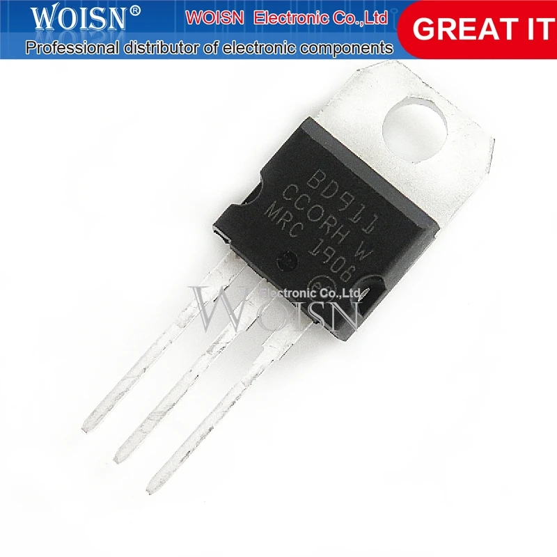 10PCS BD911 911 TO-220