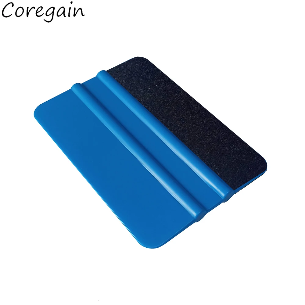 Felt Edge Squeegee 4 Inch Car Vinyl Scraper Styling Vinyl Wrapping Spatula Tool Scratch Free Squeegee Wall Stickers Smoother