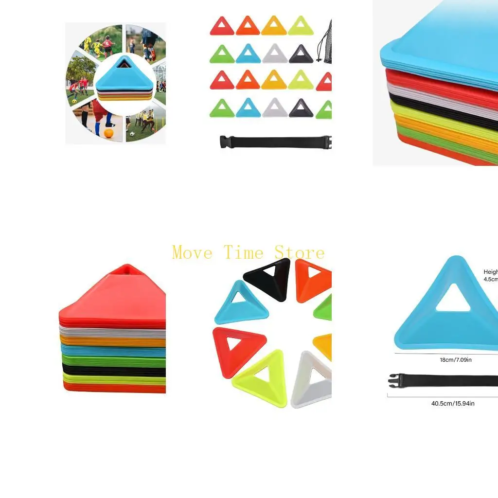 

92ME красочные конусы для маркеров поля для баскетбольных конусов, дисковые конусы, конусы для ловкости футбола