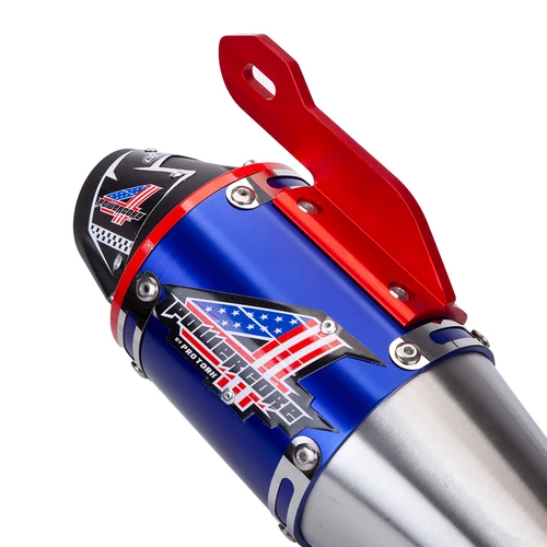 Imagen 2 del producto Para CRF230 CRF230f sistema completo de escape de motocicleta tubos de silenciador de escape completo tubo de escape de acero inoxidable para moto de cross