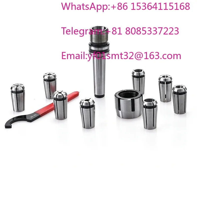 Mohs Taper Shank Collet Chuck Set NT40 J7316B No.3 No.4 Taper Shank Rear Pull Turret Milling Tool