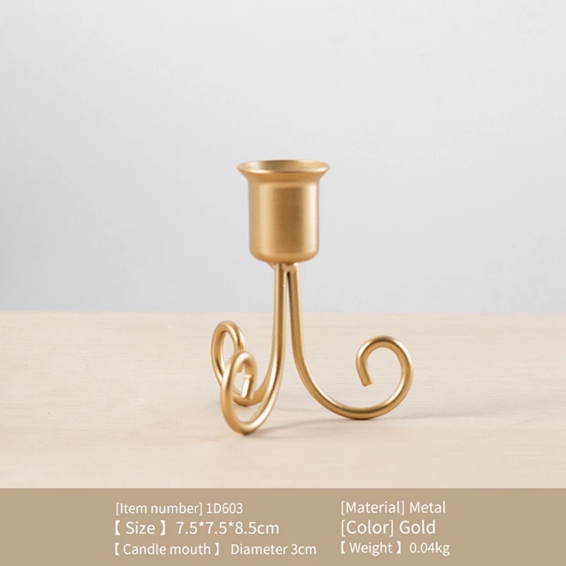 B+G Portacandele classico conico Portacandele per feste, matrimoni, San Valentino