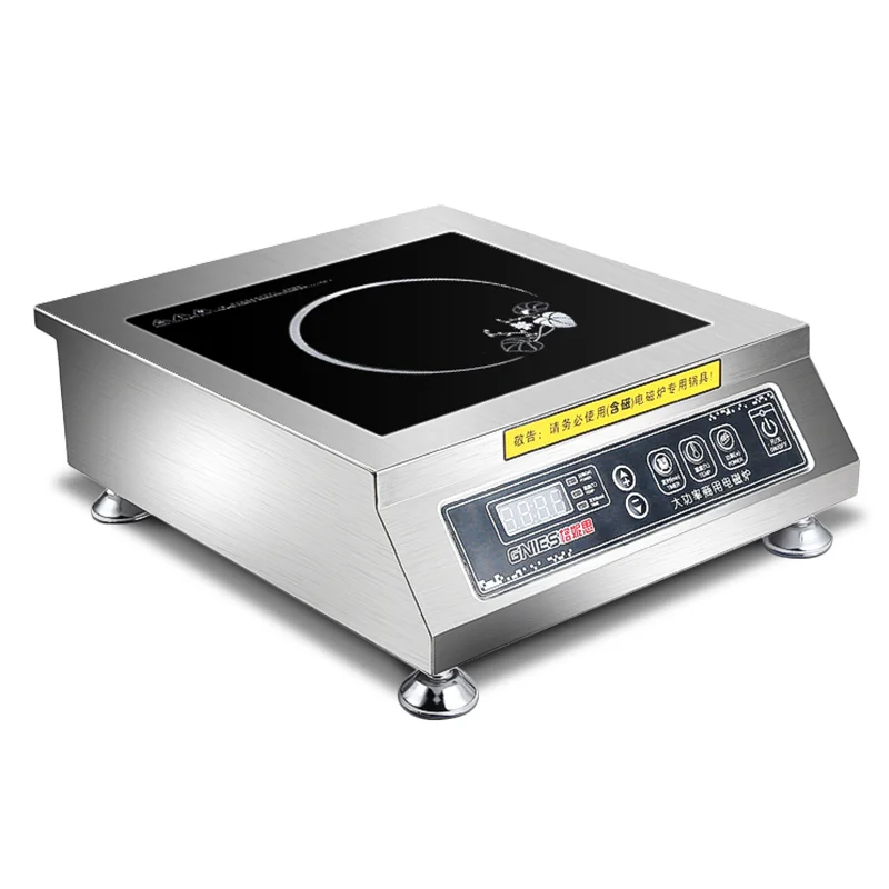 4200W Induction Cooker Flat Cooktop Commercial Cooking Machine Hot Pot Fry Soup Cooking Stove Induction Cooker