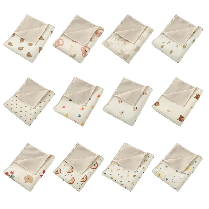 

Upgraded Baby Diaper Pad Waterproof Cotton Diaper Pad Travel Friendly Infant Bedding Sheet Baby Diaper Table Cover