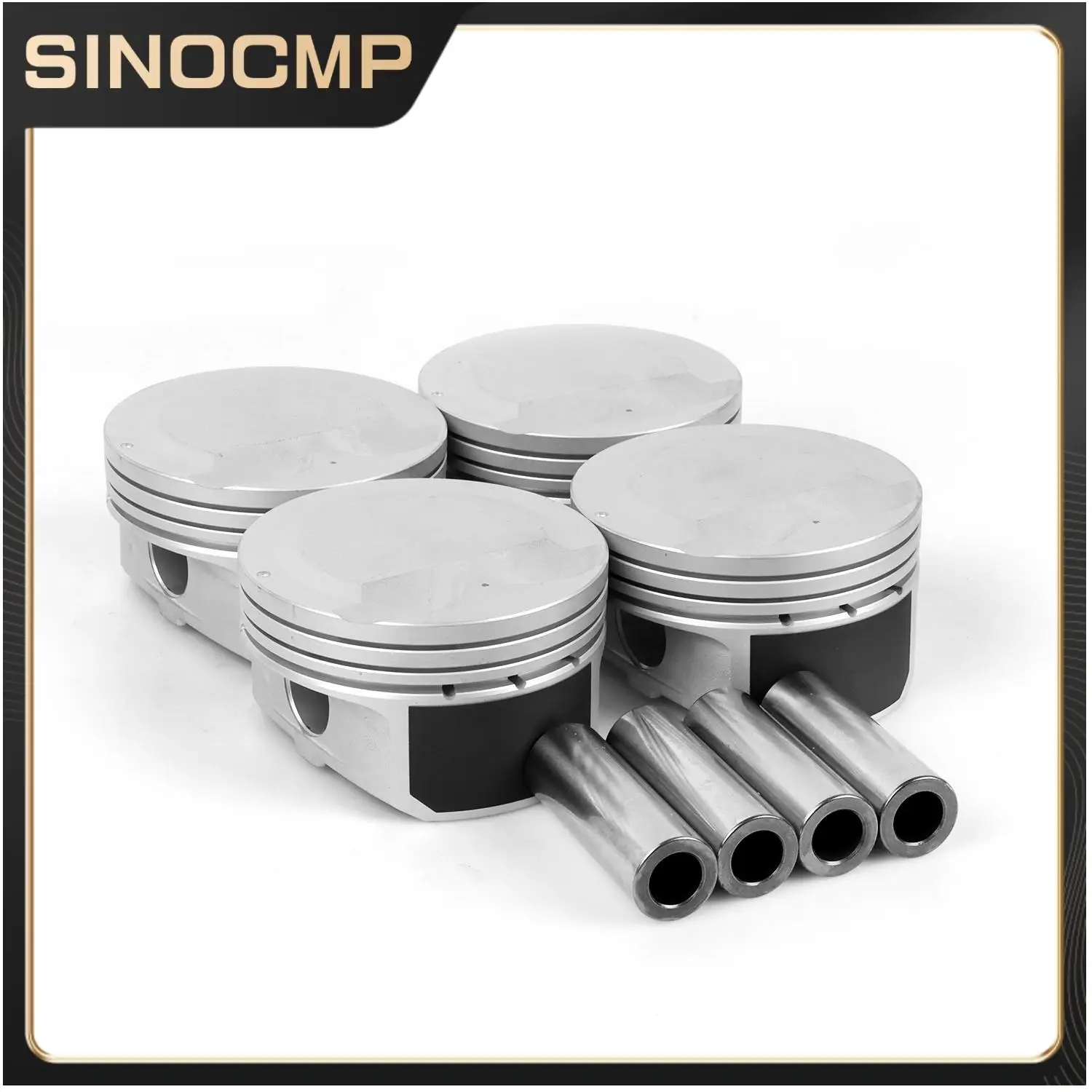 

4pcs Pistons Rings Set 23041-2B101 For Hyundai Kia G4FA 1.4 Engines & Components Valves & Parts Brand New