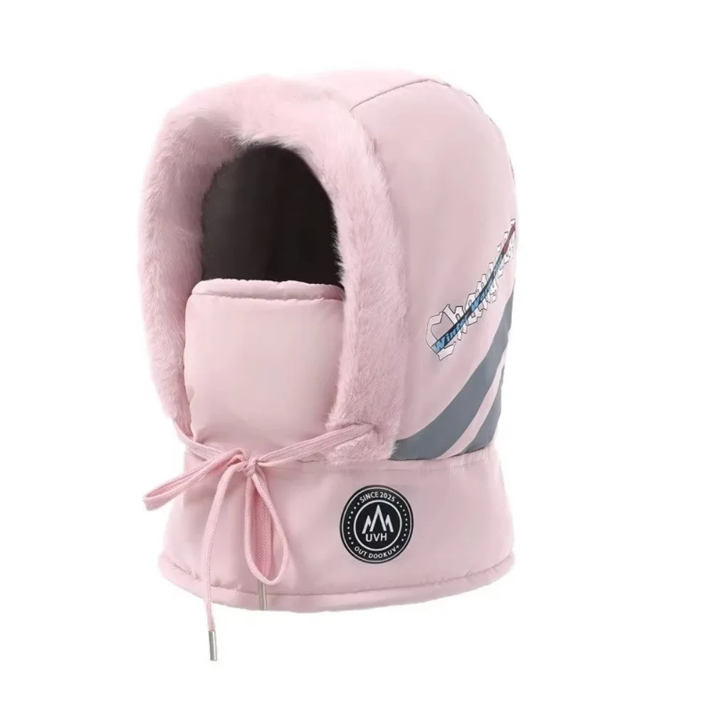 

Повседневная зимняя шапка-балаклава, ветрозащитная утолщенная шапка, сохраняющая тепло, теплая маска для лица с капюшоном, уличная