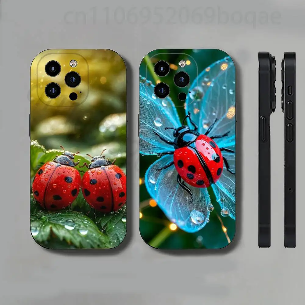 

Seven-spotted ladybug Phone Case For iPhone 17,16,15,14,13,12,11 Pro,Max,Plus,X,XS
