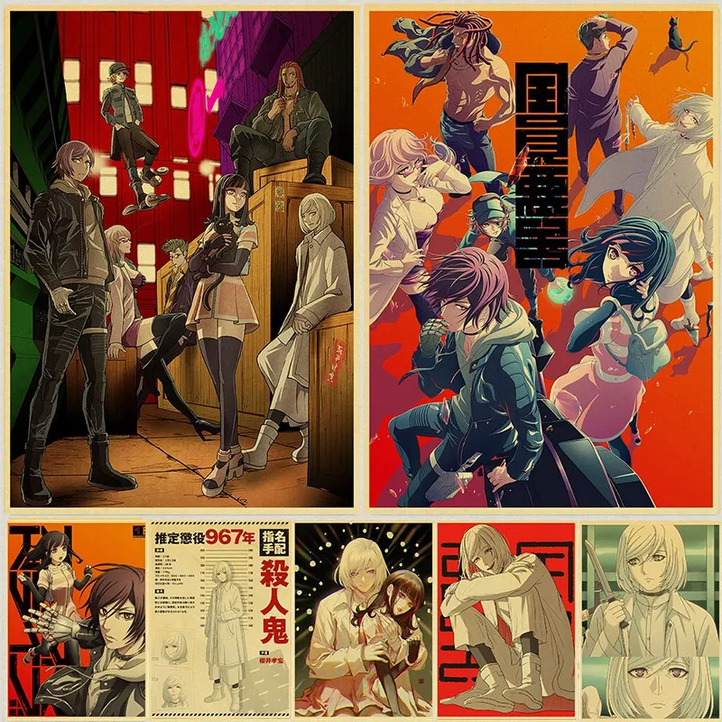 

30Style Choose Hot Anime Akudama Drive Print ,Art Canvas Poster For Living Room Decoration, Home Wall Picture