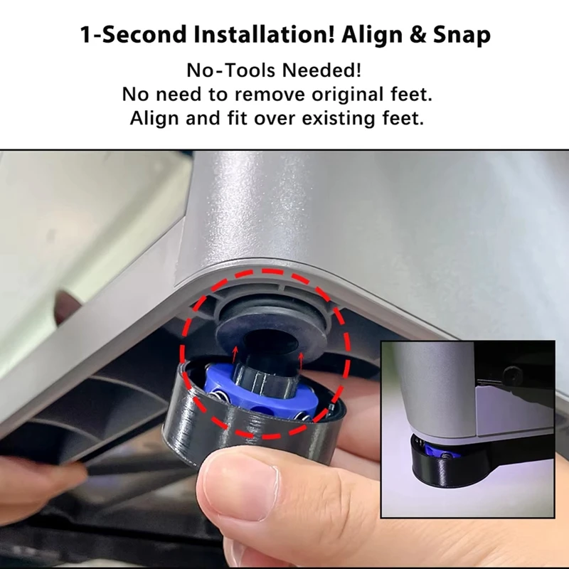 

Новое обновление для P2S: антивибрационные ножки, противоскользящие, амортизирующие, с четырьмя пружинами, для P2S A [To&On-e]