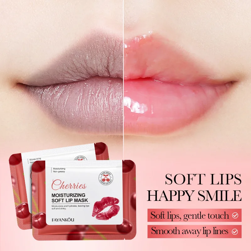 Cherry Moisturizing Crystal Lip Mask Exfoliating Scrub Moisturizing Improvement Lip Line Lip Skincare Lip Mask