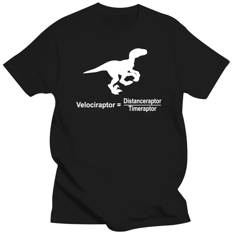 Velociraptor Dinosaur Comedy Slogan Mens Funny T Shirt men t shirt