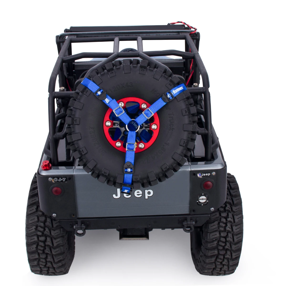 1/10 مقياس الإطارات الاحتياطية تحديد حزام حبل عجلة المضادة للانزلاق حزام لسيارة الزاحف TRX-4 90048 90046 محوري SCX10 RR10