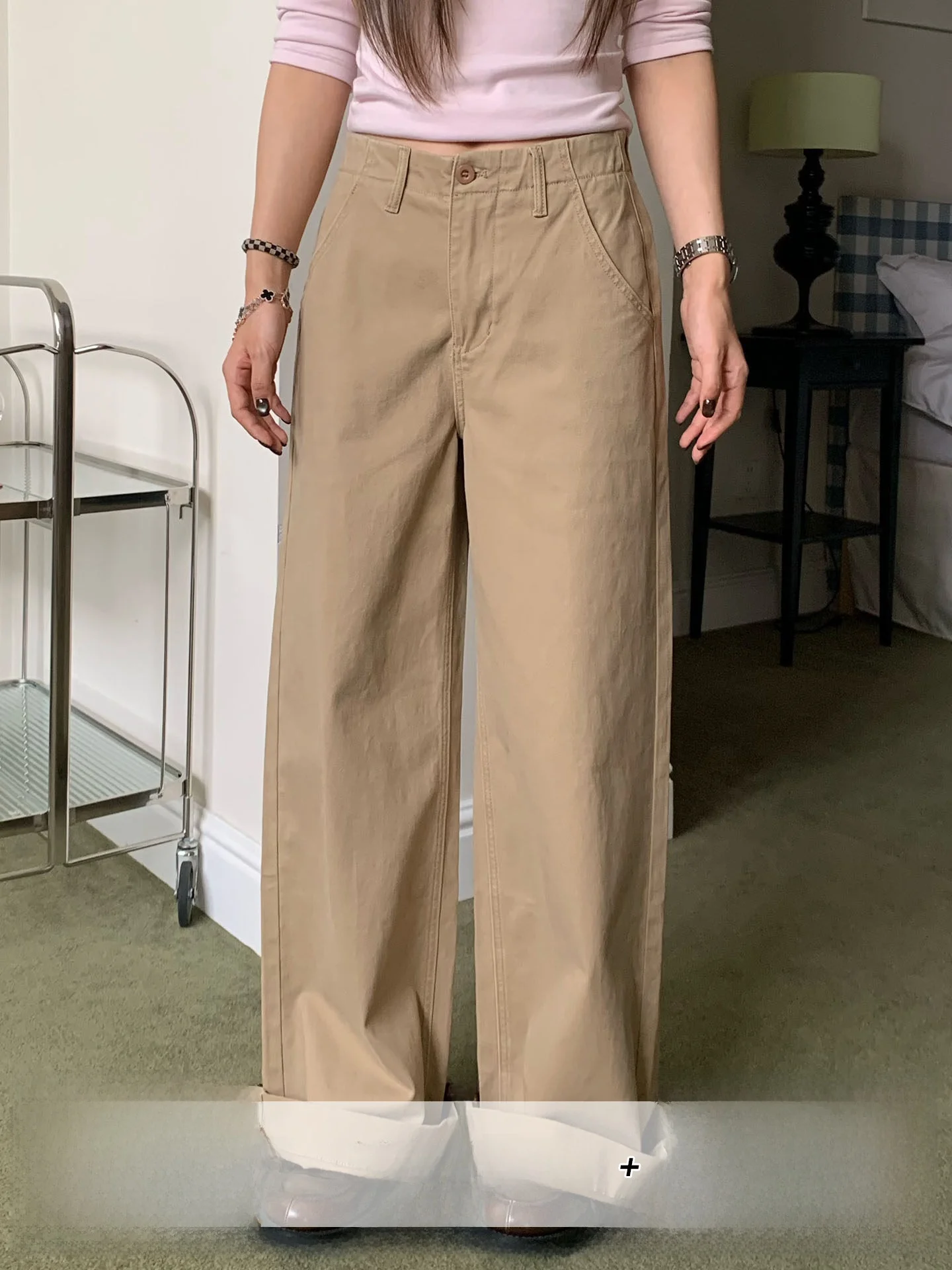 

Джинсы i Color Denim женские прямые, эластичные, утягивающие, винтажные, с застежкой на пуговицах, для осеннего сезона