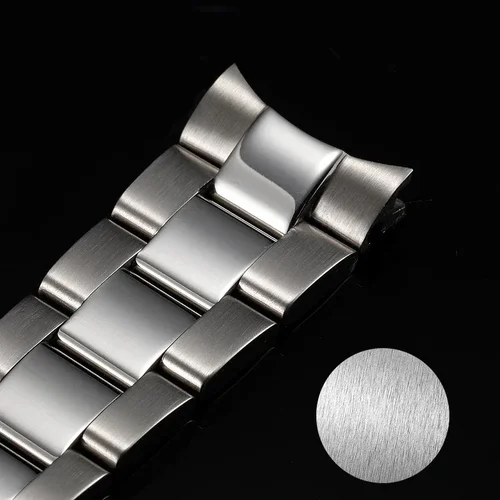 Imagen 2 del producto Pulsera de reloj 904L para Rolex DAYTONA GMT SUBMARINER, accesorios de reloj, correa de Metal de acero inoxidable de 20mm y 21mm