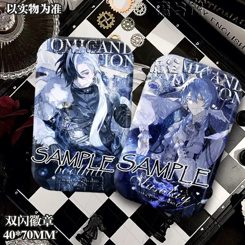 أنيمي لعبة هونكاي ستار السكك الحديدية سلسلة شارة اليراع Anaxa Argenti روبن Boothill جينغ يوان تأثيري شارة بروش