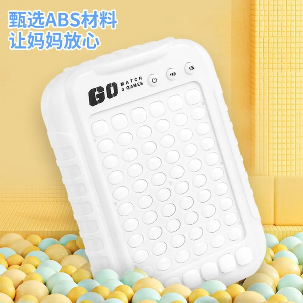 

Plastics Handheld Electronic Games Education Puzzle Console Training Machine Fine Motor Interactive