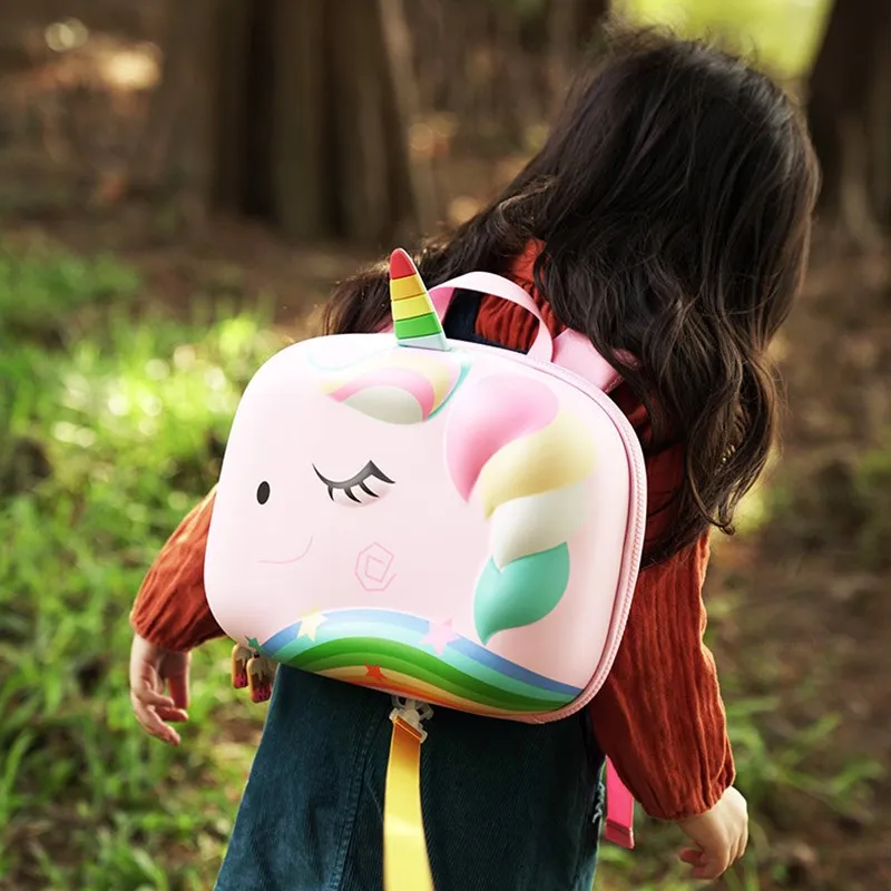 Children's School Bags Boys Kindergarten Girls Unicorn Bags 1-6 Years Old Fun Dinosaur School Backpack Cartoon Toddler Backpacks