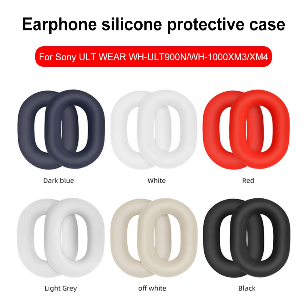 Funda protectora de silicona para auriculares Sony ULT WEAR, cubierta de repuesto para auriculares, WH-ULT900N/WH-1000XM3/XM4
