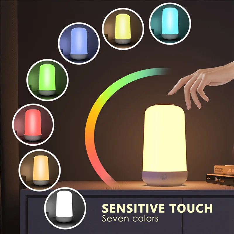 

Room Atmosphere Light Atmosphere Light Bluetooth RGB LED Light Smart Touch Rechargeable