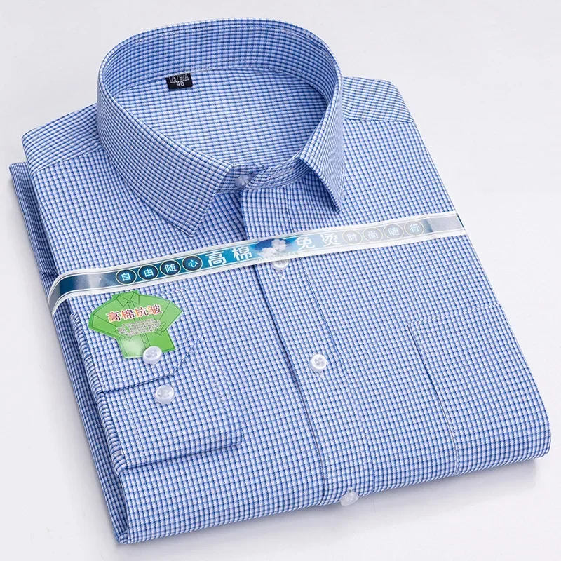 

Long Sleeve Shirt Chemise Homme Shirts for Men Mens Clothing White Shirt Mens Fashion Clothing Trends