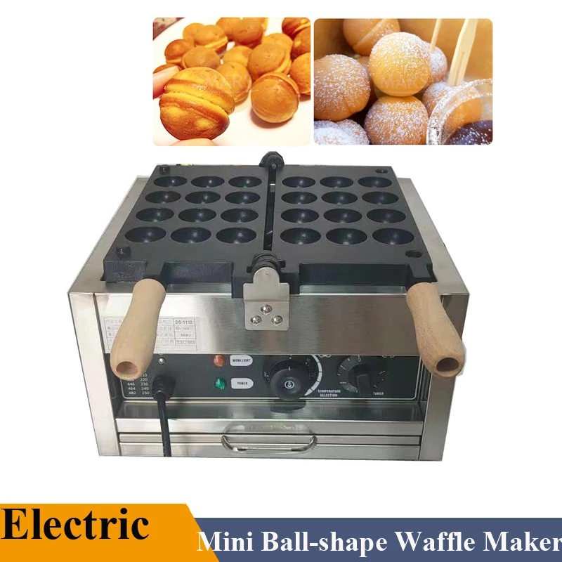 Comercial 12 buracos fabricante de bola polvo mini castella esponja bolo takoyaki que faz a máquina para lanche loja