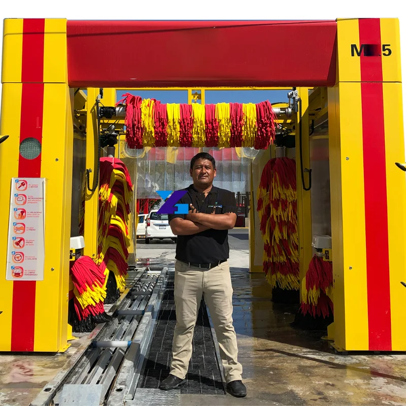 Best Selling Tunnel Fully Automatic Car Wash Machine with Voice Notification System