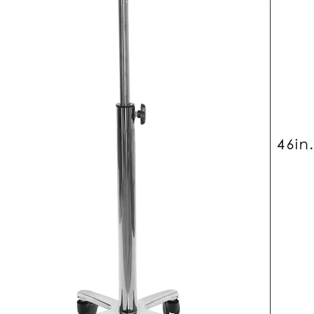 عربة صالون متنقلة من الفولاذ المقاوم للصدأ مع عجلات