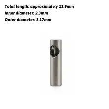 2.3mm to 3.17mm Metal Motor Shaft Sleeve - Precision Conversion Adapter for Haoying Mini16 RC Crawler Motor