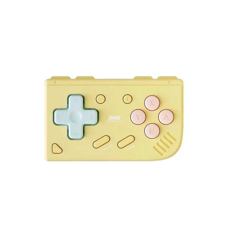IINE Retro Mini Game Controller 2, Bluetooth 5.3 Auto Turbo, 200mAh Wireless Gamepad for Switch 2, PC, Mobile, E-Reader