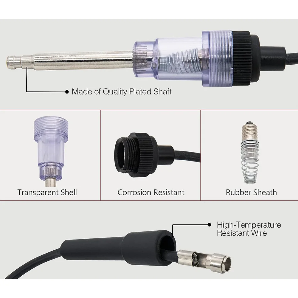 

Автомобильная автоматическая проверка свечей зажигания, онлайн-комплект для устранения зажигания, инструмент для тестирования и диагностики зажигания двигателя! 2 шт.
